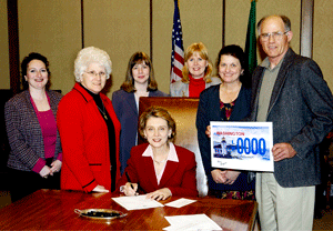 Governor Signing Legislation